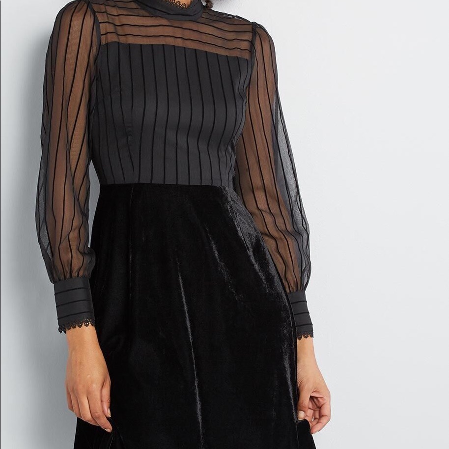 Divine And Conquer Velvet Dress